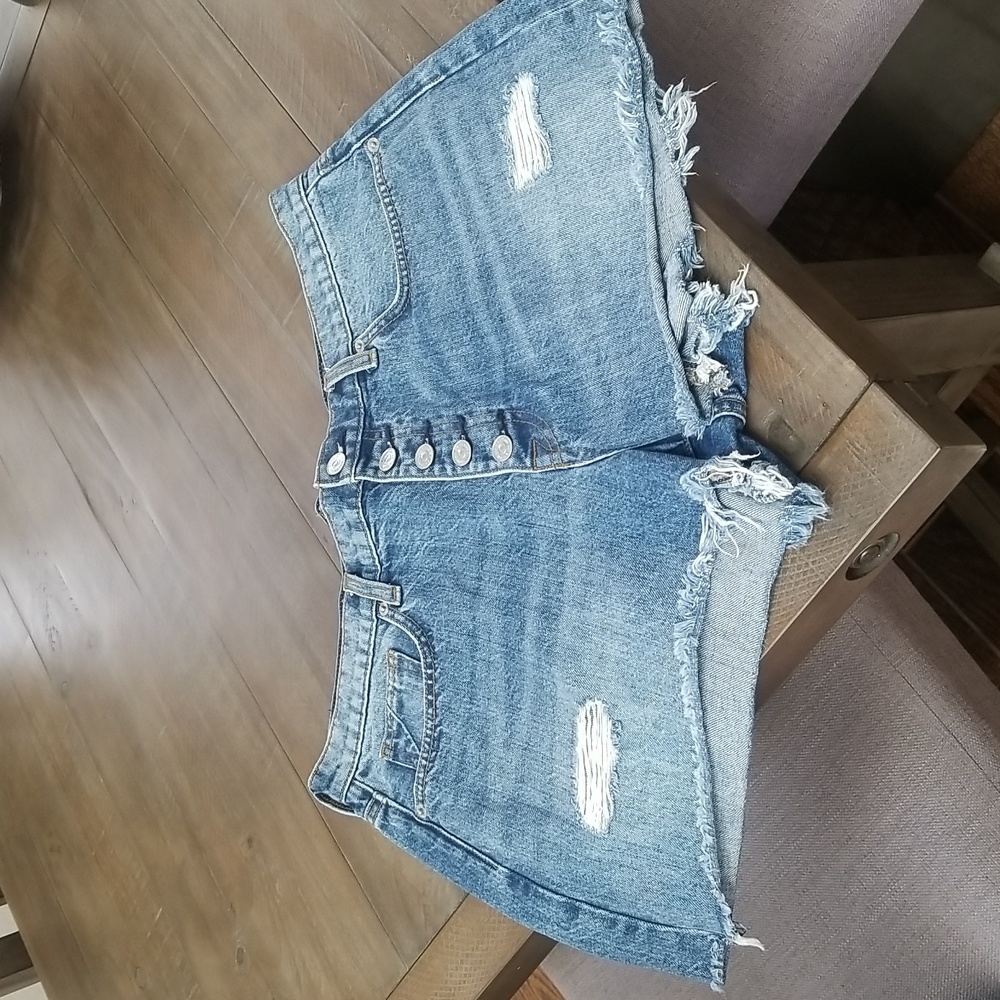 7 For all Mankind denim shorts